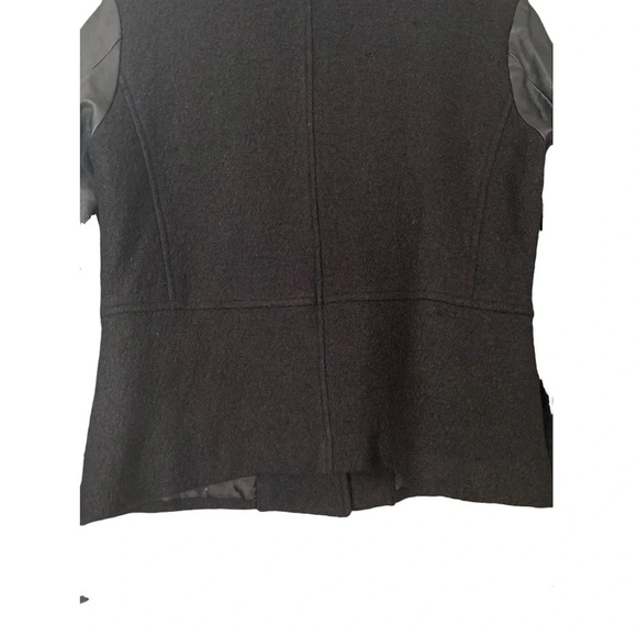 KENAR, Wool & Faux Leather Jacket/Blazer, Size L - Picture 5 of 8